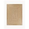 Westwing Collection Tappeto in iuta fatto a mano Sharmila - Beige