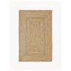 Westwing Collection Tappeto in iuta fatto a mano Sharmila - Beige