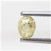 Surat*Diamond*City Diamante Naturale Fancy Di Colore Giallo A Forma Ovale 0.46ctw Taglio Brillante