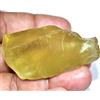 Gemsmyriad 100% Naturale Limone Citrino 178.50 KT Certificato 51 MM FACET Esemplare Grezzo