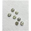 Sparkling Fancy Diamonds Lotto Diamanti Naturali In Brasile Roset Cut Tondi 0.30 Ct
