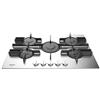 HOTPOINT - Piano Cottura FTGHL 751 D / IX / HA a Gas con Bruciatore Vertical Flame 5 Fuochi Gas Colore Inox - SPEDIZIONE GRATUITA