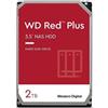 WESTERN DIGITAL - Red Plus WD20EFPX disco rigido interno 3.5' 2 TB SATA - SPEDIZIONE GRATUITA
