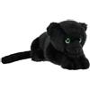 Keel Toys KEELECO - Peluche pantera nera, 35 cm, morbido ed ecologico, 100% materiali riciclati, giocattolo durevole e lavabile, regalo per bambini, peluche animale selvatico nero