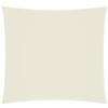 vidaXL Vela Parasole in Tela Oxford Quadrata 4x4 m Crema