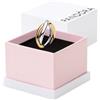 PANDORA Essence - Anelli intrecciati in argento sterling e placcati in oro 14k
