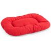 Natural Exit Letto e Cuscino per Cani e Gatti da Interno, Morbido, Design Confortevole in Tessuto Resistente - Cuccia per Cani da Interno in Varie Misure e Colori (rosso, cm.70x50)