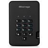 iStorage diskAshur2 HDD 500 GB Nero - Disco rigido portatile sicuro - Protetto da password, resistente alla polvere e all'acqua, portatile, critt
