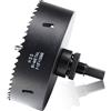 ITOOLFIRM Sega per metallo e legno, M42, bimetallica, profondità di taglio 3,8 cm, per cartongesso, soffitti, lega di alluminio, lamiera di ferro e telaio in acciaio, 13 cm