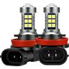 ASLENT 2 pezzi H8 H11 HB4 9006 P13W PSX24W lampadine a LED di alta qualità Auto fendinebbia Auto guida luce di marcia fendinebbia anteriore 6000K bianco