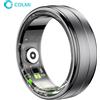 COLMI [2024] COLMI R06 Smart Ring Uomo Donna, cardiofrequenzimetro e ossigeno nel sangue, impermeabile IP68 e 5 ATM, modalità multi-sport