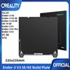 Creality Build Plate 235x235mm Rivestimento EP Lenzuolo strutturato Piastra flessibile con piattaforma magnetica in acciaio per molle per Ender 3 V3 KE