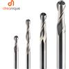 Dreanique фреза 1pc W2B Fresa a sfera in carburo a 2 taglienti R0.5-R6.0 per legno