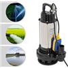 NONE Pompa sommergibile 36000L/H Pompa per acqua di scarico dei rifiuti sporchi delle acque reflue con interruttore a galleggiante Coppa sommergibile industriale in acciaio inossidabile da 2 HP
