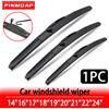 pinmoap Spazzole tergicristallo Gancio universale a forma di J/U adatto per tergicristalli a tre stadi 14"16"17"18"19"20"21"22"24" Accessori per spazzole tergicristallo per auto