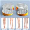 NONE Nuovo supporto per arco plantare piede piatto solette ortopediche per scarpe donna uomo bambino tipo X/O gambe piedi valgo correzione scarpe sportive pastiglie