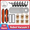 Per Xiaomi Robot Aspirapolvere 5 / OV31GL Accessori per la pulizia Spazzola principale Spazzola laterale Filtro Hepa Mop Panno Sacchetto per la polvere Parti di ricambio