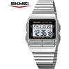 SKMEI 2475 Nuovo Orologio Digitale Sportivo Impermeabile, Moda Semplice per Uomo e Donna, con Luce Notturna EL, Orologio di Lusso Reloj Hombre