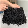 Yeslestm 15A Pixie Curls Bundles Capelli Umani Ricci Afro, Offerta 3/4 Pacchi, Capelli Vergini Grezzi Ricci ad Acqua, Extension con Doppia Trama