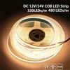 MJJC Striscia LED COB DC12V 24V 320 480 LED/m Nastro Flessibile 5M 10M 3000K 4000K 6500K 8mm RA90 Illuminazione Lineare per Arredamento