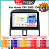HIZPO Autoradio Intelligente Android per Honda CR-V 2 CRV 2001-2006, Lettore Multimediale Video 2 Din, Navigazione GPS, Carplay, Unità DVD