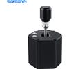 SIMSONN 6+R Cambio a Leva H Compatibile con Logitech G27 G29 G25 G920 per Giochi di Simulazione di Guida ETS2, Sensore Hall, Connessione USB al PC