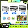 Podofo Frigorifero per Auto 35L/45L/55L, Mini Frigo Congelatore, Accessori per Veicoli, Frigorifero Portatile a Compressore 12/24V DC 110-240V, Contenitore per Ghiaccio per Campeggio e Viaggi