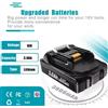 DAWEIKALA Nuova Batteria Potenziata 3.0Ah ad Alta Capacità 18V per Makita BL1830B BL1850B BL1840 BL1860 BL1815 LXT, per Trapano, Smerigliatrice e Sega Senza Fili