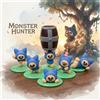 Bandai Action Figure Kawaii Monster Hunter Kit T Palico da 2,46 Pollici, Peluche Felyne Cat, Modellino Anime da Collezione, Giocattolo da Scrivania, Regalo
