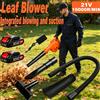 NONE Soffiatore di Foglie Cordless a Ioni di Litio 21V (16.000 Giri/Min) per Giardini e Auto