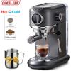 NONE CAFELFFE MK-601F Macchina da Caffè Espresso 4-in-1 con Capsule, Lancia Vapore e Brocca per Latte, Preparazione Calda/Fredda, Compatibile con Capsule Nes Original/DG/44mm ESE e Caffè Macinato, Per