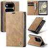 Azororo Cover per Google Pixel11 Pro Fold 5G, Premium PU Pelle Custodia, Magnetica Carta Fessura Portafoglio Case, Flip Cavalletto Custodia per Google Pixel11 Pro Fold - Marrone