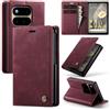 Azororo Cover per Google Pixel11 Pro Fold 5G, Premium PU Pelle Custodia, Magnetica Carta Fessura Portafoglio Case, Flip Cavalletto Custodia per Google Pixel11 Pro Fold - Vino Rosso