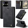 Azororo Cover per Google Pixel11 Pro Fold 5G, Premium PU Pelle Custodia, Magnetica Carta Fessura Portafoglio Case, Flip Cavalletto Custodia per Google Pixel11 Pro Fold - Nero