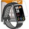 REY Pack 6X Pellicola salvaschermo per XIAOMI SMART BAND 8 PRO, qualità Premium