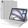 FOGARI Tastiera con Trackpad Per iPad Air 11/ 5ª/4ª generazione e iPad Pro 11 | Tastiera Bluetooth Rimovibile con Touchpad per iPad Air 11 M4 2026/M3 2025/M2 2024, Keyboard Wireless Portatile, Grigio