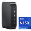 NENCHIN Intel NUC 14 Essential, per ASUS NUC Mini PC, 16GB RAM 512GB SSD, N150, Windows 11 Pro, LAN 2,5G, supporto 3×4K, Wi-Fi 6E (Gig+), BT 5.3, Mini Desktop PC VESA/Ufficio/Casa (NUC14MNK)