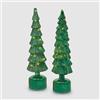 EDG_Enzo De Gasperi Decoro Natale Pino Twist H 40,5 Cm D 9 Cm Mov. Led Verde 1 Pz