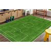 VHCLYBJU Tappeto da Gioco per Calcio per Bambini - Tappeto per Camera dei Bambini per la Casa - Tappeto Decorativo da Calcio - Morbido Antiscivolo (L, 120x170 cm)