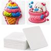 RuiHawk Magic Foam Paper Refill, 20 fogli da 10,2 x 10,2 cm per pittura 3D | Compatibile con carta artistica e la maggior parte dei kit di pittura per bambini; forniture artistiche fai da te per arte 3D