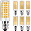MENTA Lampadine LED E14 9W Equivalente a 75W, 750Lm, LED Mais lampadina E14 9W, Non Dimmerabile, Luce Bianca Calda 3000K, 220-240 VAC, Risparmio Energetico Lampadine LED, lampade luci, 6 pezzi