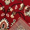 VIMODA Tappeto Orient rosso beige classico a trama fitta con ornamento e motivi floreali, dimensioni: 1 x 60 x 300 / 2 x 60 x 110 cm