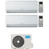 Olimpia Splendid CONDIZIONATORE OLIMPIA SPLENDID NEXYA S4 E WIFI DUAL SPLIT 12000+12000 BTU INVERTER GAS R32 OS-CANMH21EI A++