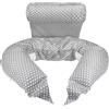 Koala Babycare Hug Plus Cuscino Gravidanza e Allattamento con Supporto - Grey