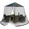 EuroGarden Zanzariera per gazebo eurogarden 3x3 m