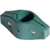 Anello di fissaggio con doppio attacco verde 3,4 cm