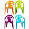 Sedia per bambini baby bear in polipropilene colori assortiti 38x35x51 cm