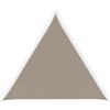 Essenza Tenda vela da esterno triangolare ombreggiante essenza in poliestere colore tortora, 3,6x3,6x3,6 metri