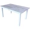 EuroGarden Tavolo da esterno allungabile eurogarden in alluminio grigio 210/150x90x75 cm