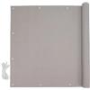 EuroGarden Frangivista da esterno eurogarden in rotolo con fori grigio 3x1 m